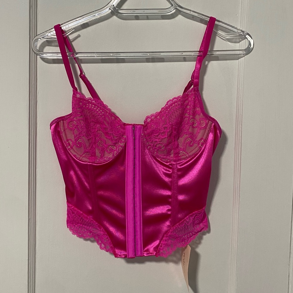 Pink Corset Top